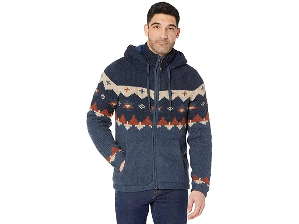 Sherpa Men's Kirtipur Sweater - Medium - Rathee Blue