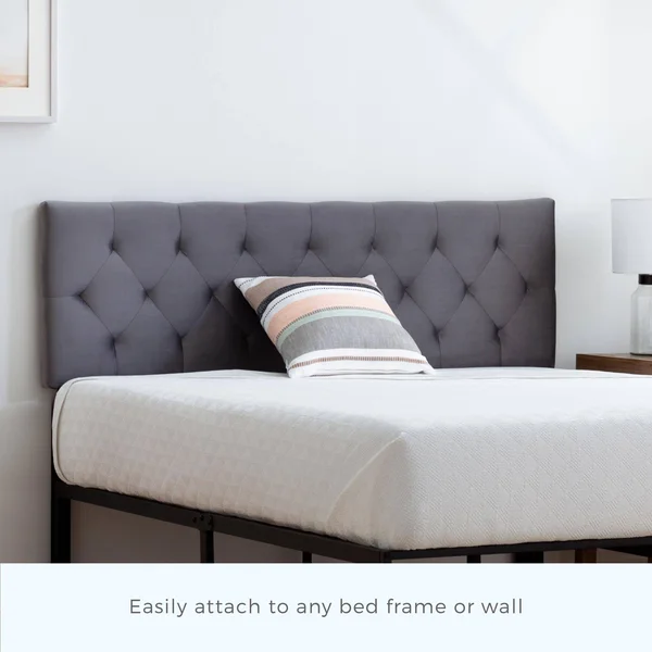Brookside Jane Adjustable Velvet Upholstered Headboard - Green - Twin