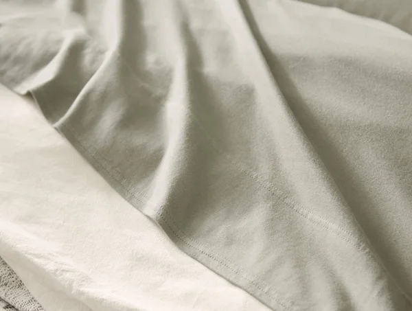 Coyuchi Organic Jersey Sheet Set, Charcoal Heather, Full