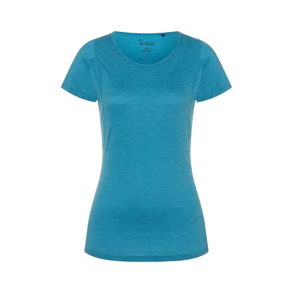 Black Diamond Women's Rhythm Tee - Medium - Fjord Blue