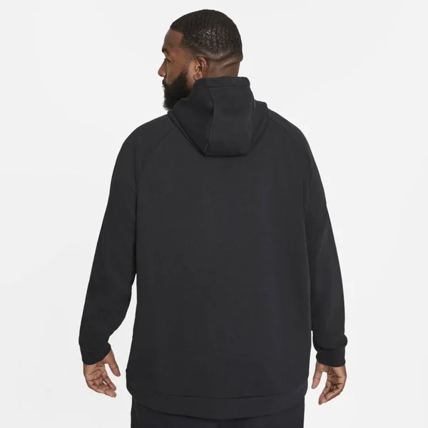 Nike Men's Dri-Fit Pullover Training Black Hoodie, Size: Small
