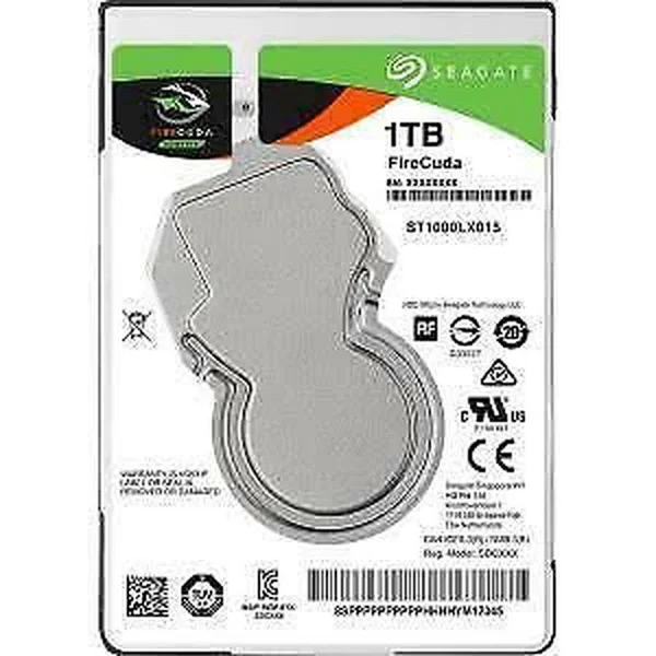 Seagate FireCuda ST1000LX015 1 TB 2.5 inch SATA Internal Hard Drive