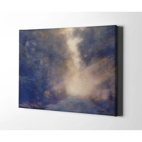24x22 x 36x22 Hazy Road Matte Canvas by Amrita Sen in Multi-Color