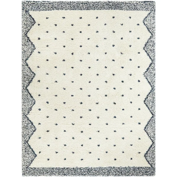 Crivelli Moroccan Shag Area Rug - 2&7x22 x 7& Runner - Pink