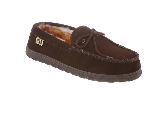 Cloud Nine Sheepskin Men's Moccasin - Chocolate M, 7