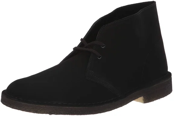 Clarks Desert Boot - Men's Black Suede - 11.5