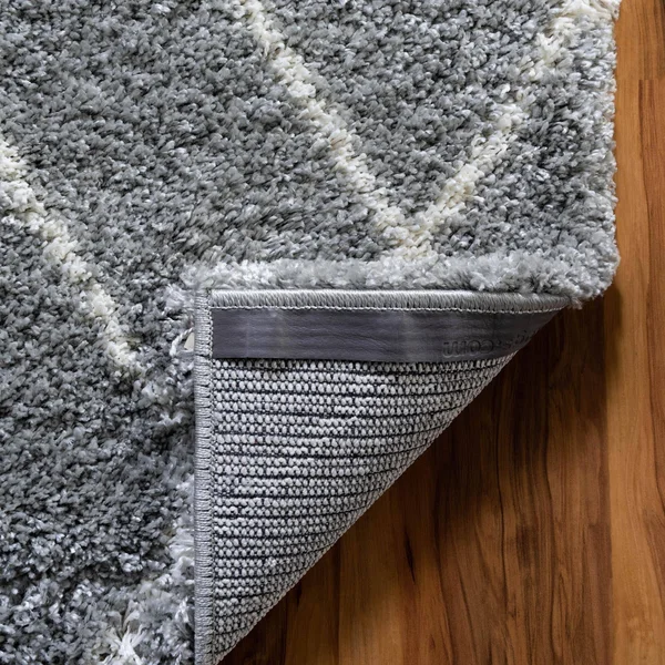 Soft Touch Shag Cloud Gray 8x11 Area Rug