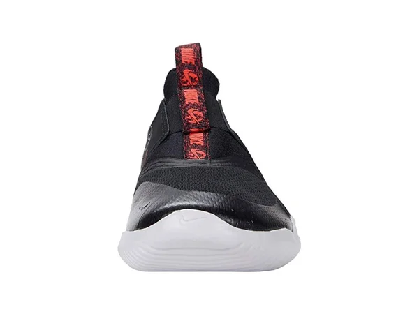 Nike Flex Runner SE GS Black White Bright Crimson - Size 7 Kids