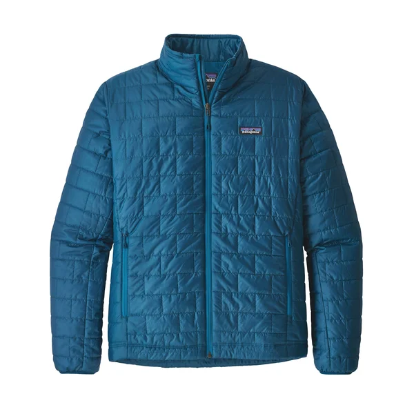 Patagonia Nano Puff Jacket - Men's M Big Sur Blue, Balkan Blue