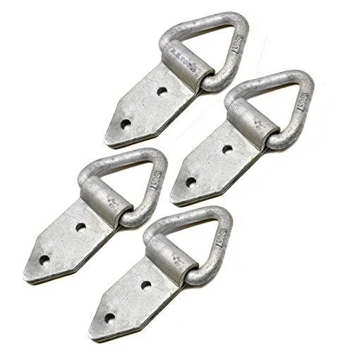 A B Tools DK17_4PK Fold Over Tie Down Lashing Eye, Anchor Point 4 Pack Heavy Duty