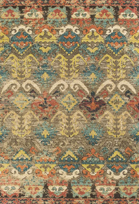 Kas Casablanca 4403 Taupe Medina Rug - 3 ft 3 in x 4 ft 11 in