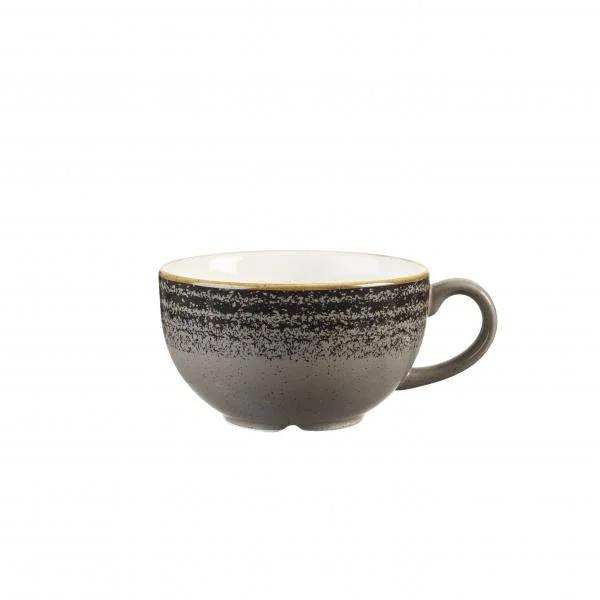 Churchill SPCBCB201 Cappuccino Cup - 8 oz., 3-3/4x22 Dia. x 2-4/25x22H, Stackable, Microwave & Dishwasher Safe