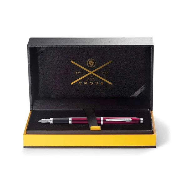 Cross Century II Fountain Pen - Plum Lacquer Medium