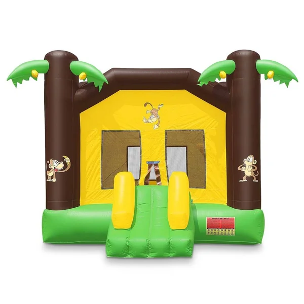 Cloud 9 17& x 13& Commercial Jungle Bounce House - 100% PVC Bouncer - Inflatable Only