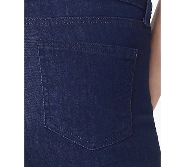 Nydj Barbara Bootcut Jeans in Petite - Rinse - Blue - 12p