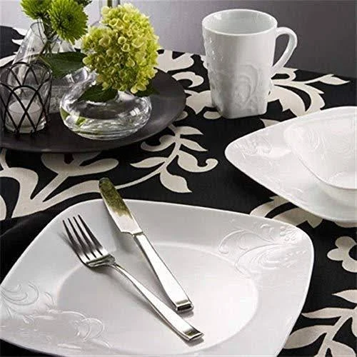 Corelle Boutique Cherish Embossed Square 16-pc Set