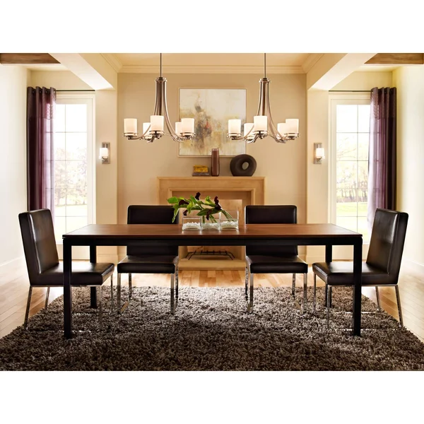 Kichler Lighting 1672NI Hendrik Brushed Nickel 5 Light Chandelier