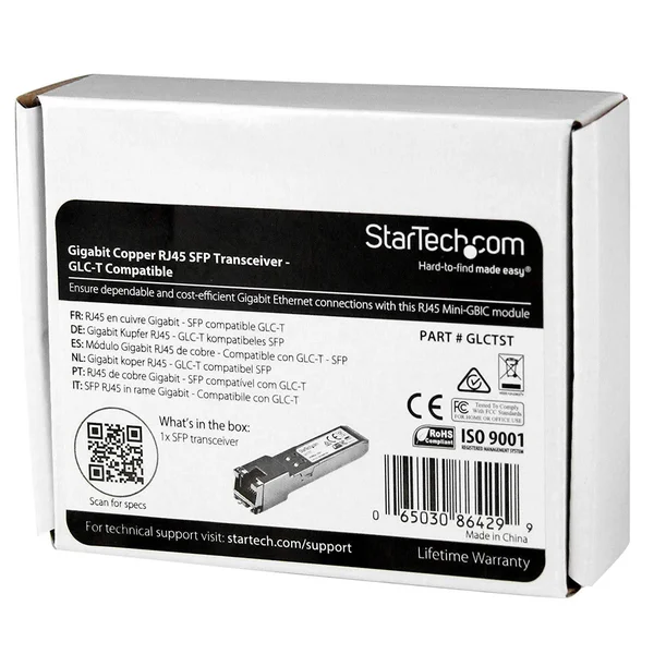 StarTech.com Cisco Compatible Gigabit Fiber SFP Transceiver