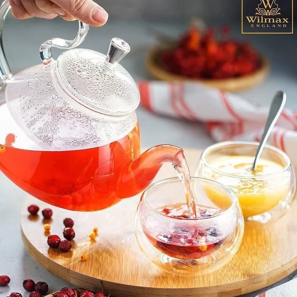 [A] Thermo Glass Tea Pot 20 fl oz, 620 ml WL-888812/A