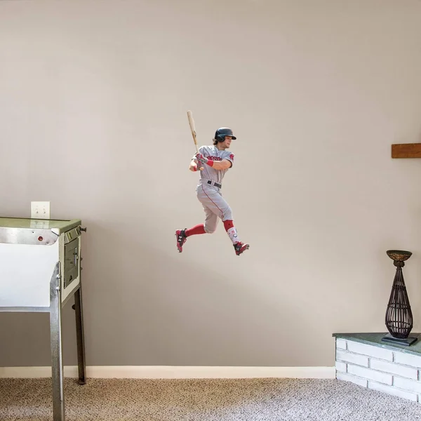 Andrew Benintendi for Boston Red Sox - Officially Licensed MLB Removable Wall Decal Life-Size Athlete + 2 Wall Decals (44x22W x