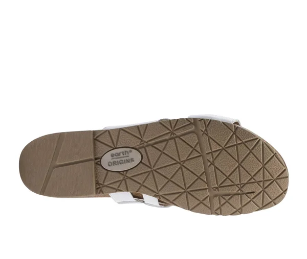 Earth Origins Women's Leah Sandal - White