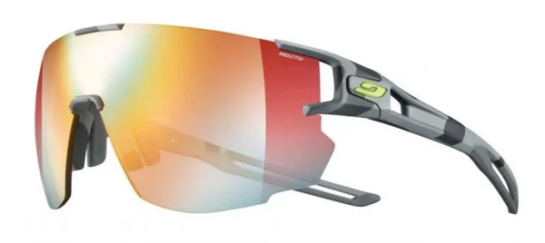 Julbo Aerospeed Sunglasses - Dark Blue/Dark Blue/Orange