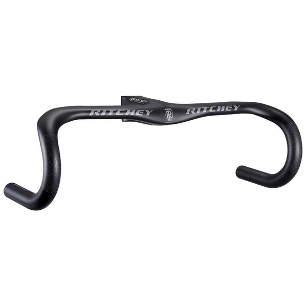 Ritchey WCS Carbon Solostreem Drop Handlebar - Carbon - Integrated, 44cm, Matte Carbon, 130mm