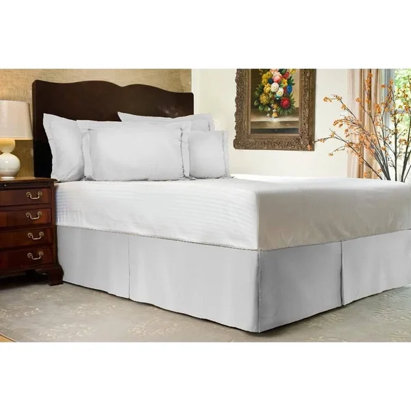 Harmony Lane Tailored Bed Skirt Sage Twin XL 14 inch Drop - Size: 14 Drop, Green