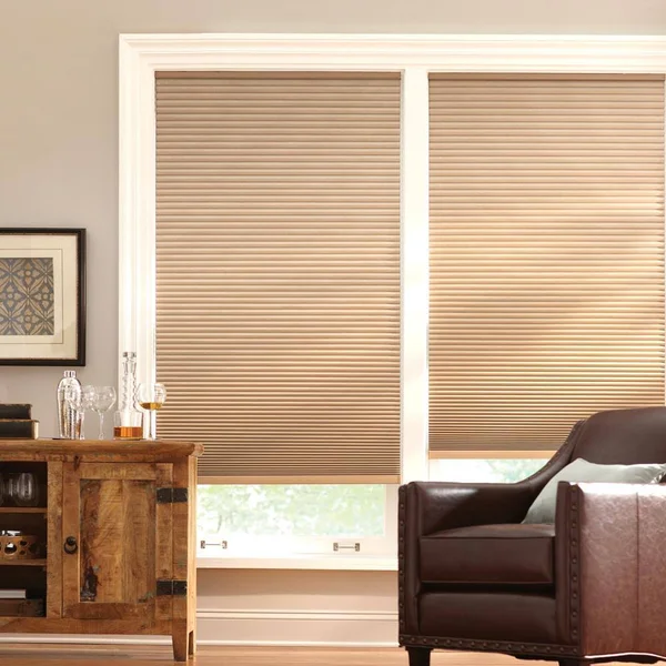Home Decorators Collection Latte Cordless Blackout Cellular Shade - 23 in. W x 48 in. L