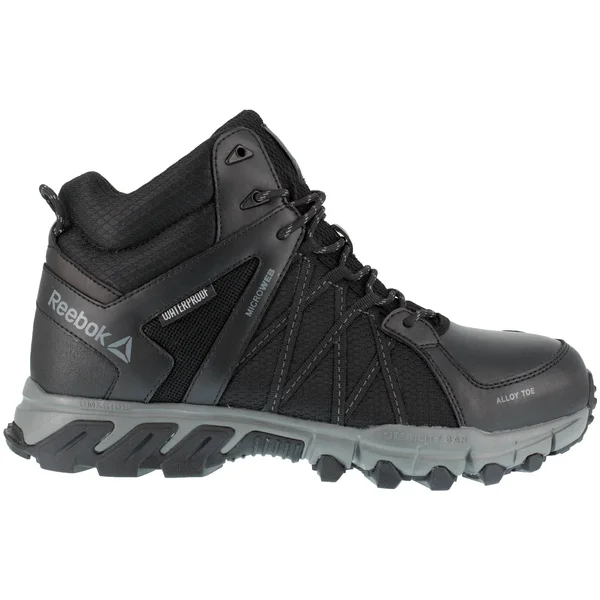 Reebok Work Trailgrip Work (Black/Grey) Men's Work Boots