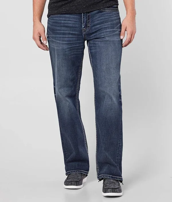 Bke Seth Straight Stretch Jean - Blue 38/34 - Men's