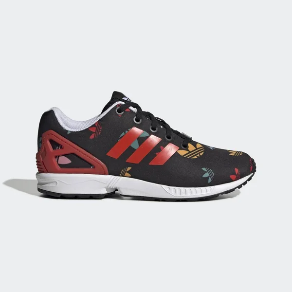 Adidas ZX Flux Girls Shoes - Black - 3.5