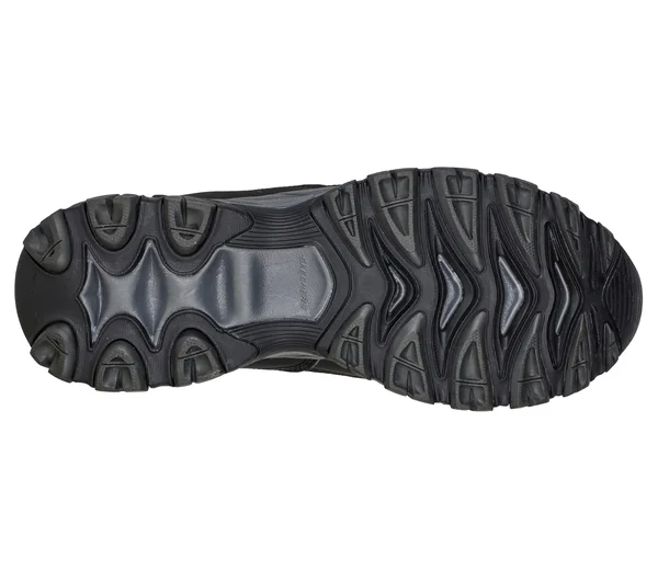 Skechers Men's After Burn M. Fit Sneakers, Black/Charcoal, 6.5