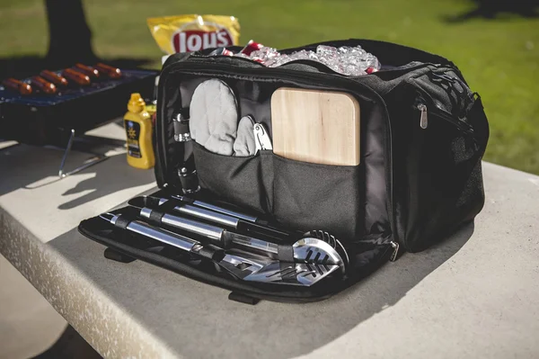 Washington Football Team - BBQ Kit Grill Set & Cooler - (Black) by Picnic Time Family of Brands