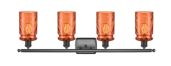 Innovations Lighting-Candor 4 Light Bath Vanity Light-516-4W-OB-G352-TUR-LED