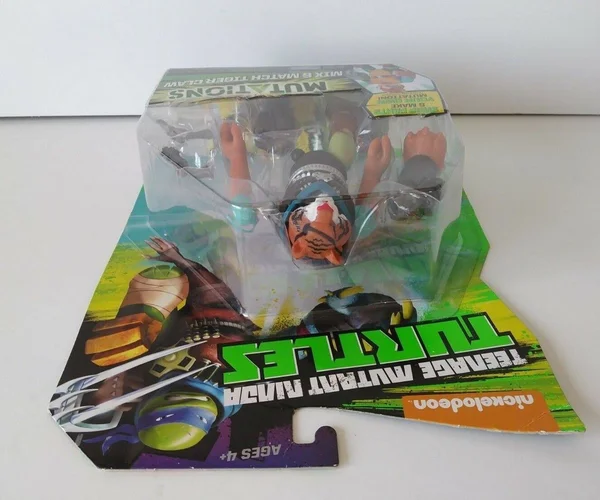 Teenage Mutant Ninja Turtles Mix N Match Action Figure - Tiger Claw