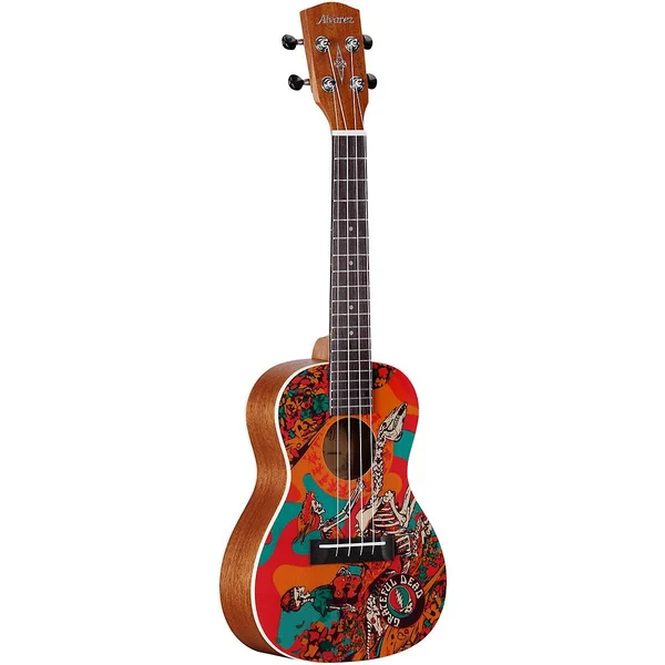 Alvarez GDU26C Grateful Dead Concert Ukulele Idaho