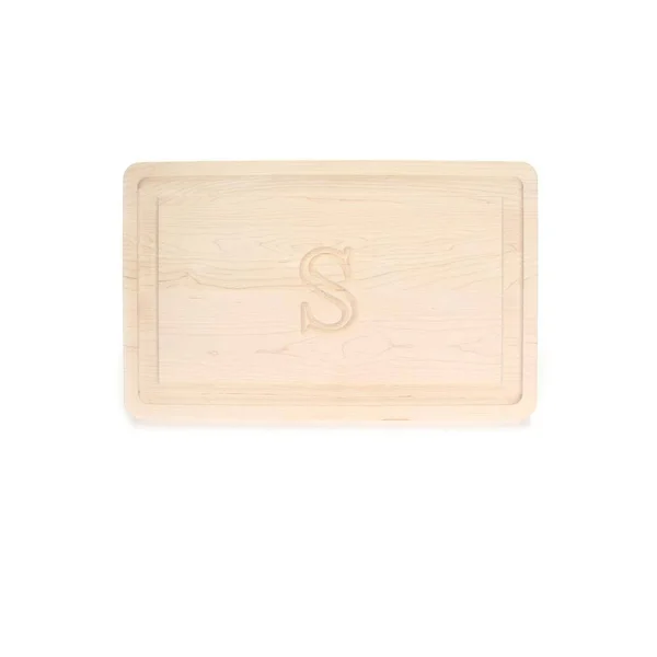 Bigwood Boards Rectangle Maple Carving Board S - Natural