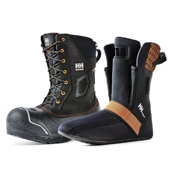 Helly Hansen Men's Denali Pack Removable Liner Work Boots - Composite Toe - Black Size 8(M)