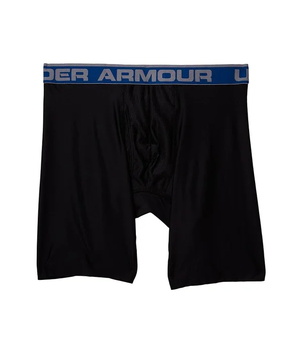Under Armour OSeries 9in Boxerjock 2pk Black - Black 4XL