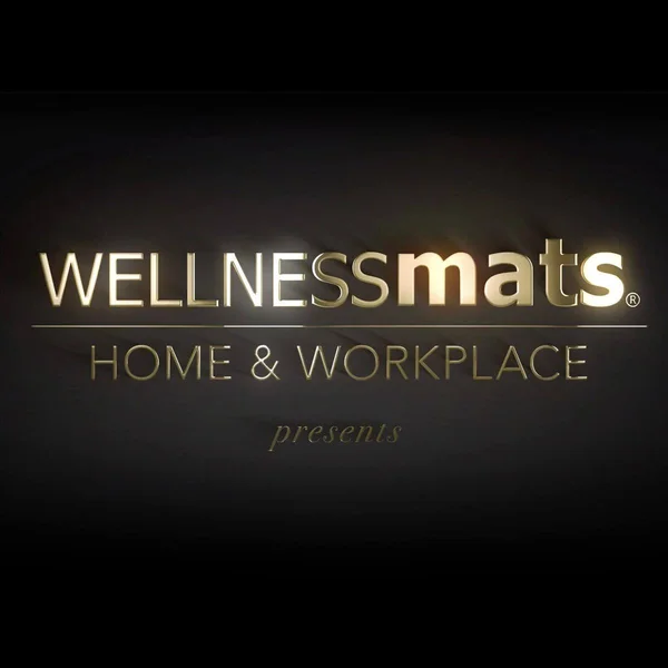 WellnessMats Estates Collection 3& x 2& Anti-Fatigue Mat Bella, Palm Wood