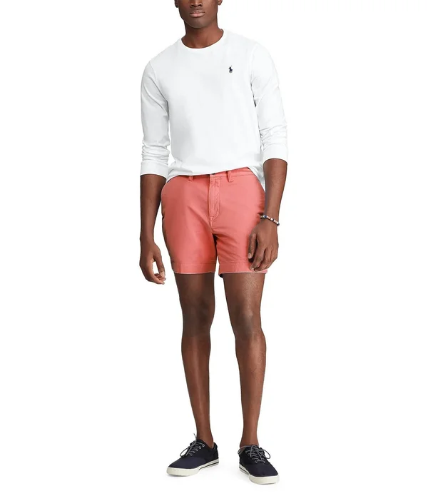 Polo Ralph Lauren Men's Stretch Classic Fit Shorts - Blue - 36