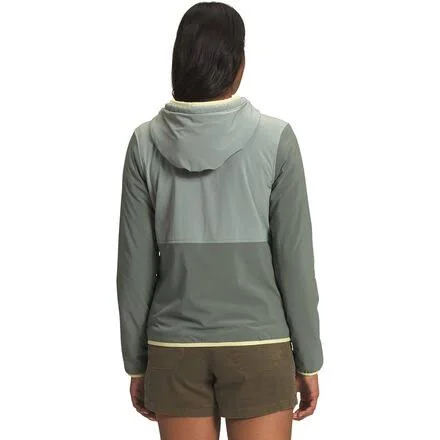 The North Face Mountain Sweatshirt Hoodie 3.0 - Women's Xs Wrought Iron/Agave Green