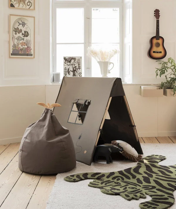 Ferm Living - Thin Striped Tent - Mustard