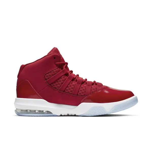 Jordan Max Aura - Mens Casual Basketball Shoes - Gym Red/Black/White - Size 11.0