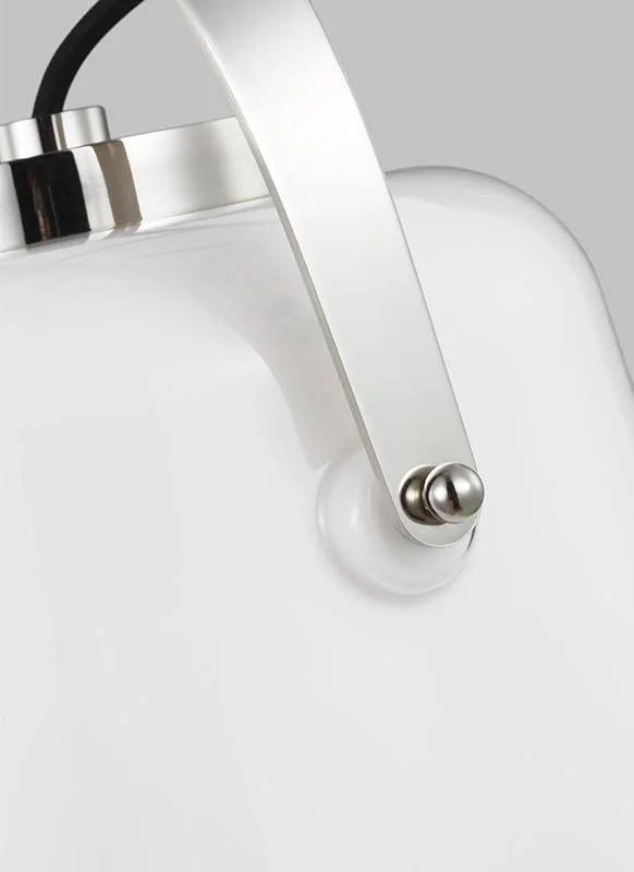 Generation Lighting - LP1001TWB - One Light Pendant - Hazel - Time Worn Brass