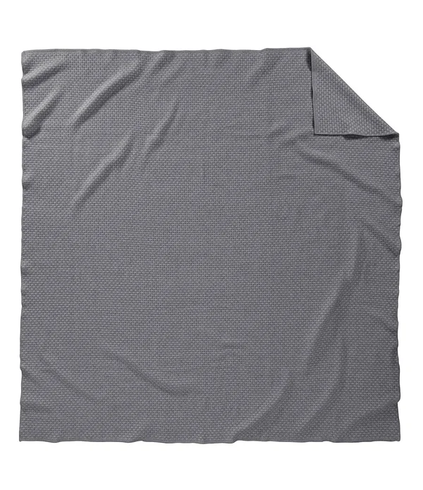 Pendleton Lattice Weave Bed Blanket - Queen, Grey/Slate