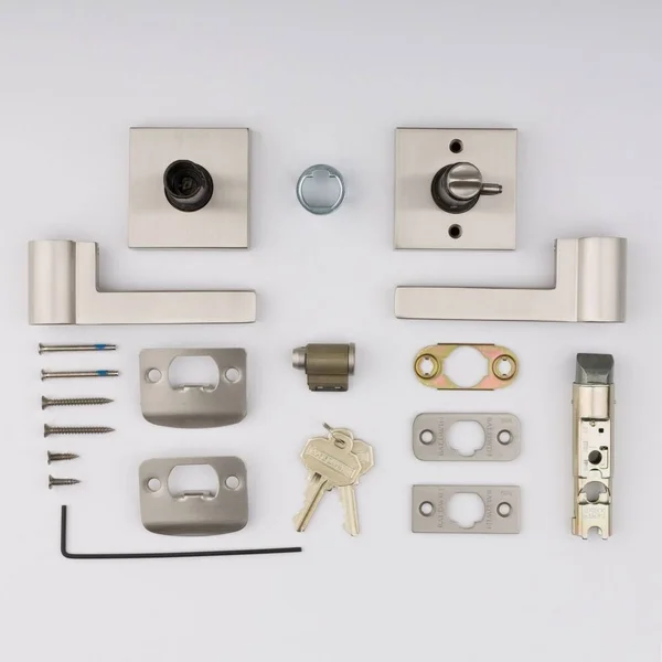 Baldwin Ensqurcsr141 Square Keyed Entry Lever