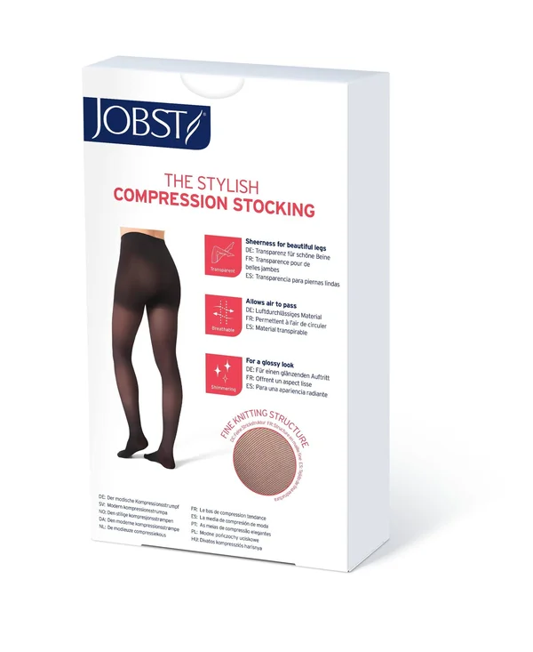 Jobst Ultrasheer 20-30 mmHg Small Navy Thigh High Silicone Lace Strip