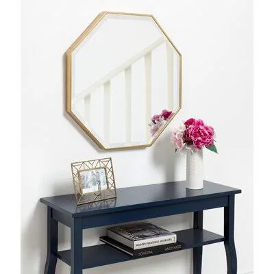 Hugo Octagon Accent Mirror Size: 30.75x22 x 30.75